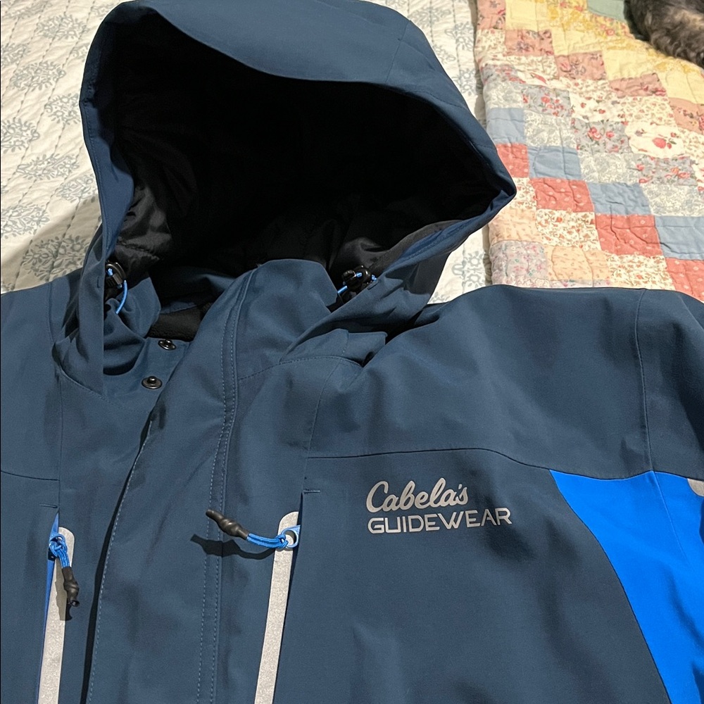 Cabela’s Outdoor GUIDEWEAR GORETEX WINTER Jacket COAT Men’s SIZE 2XL - Picture 4 of 11